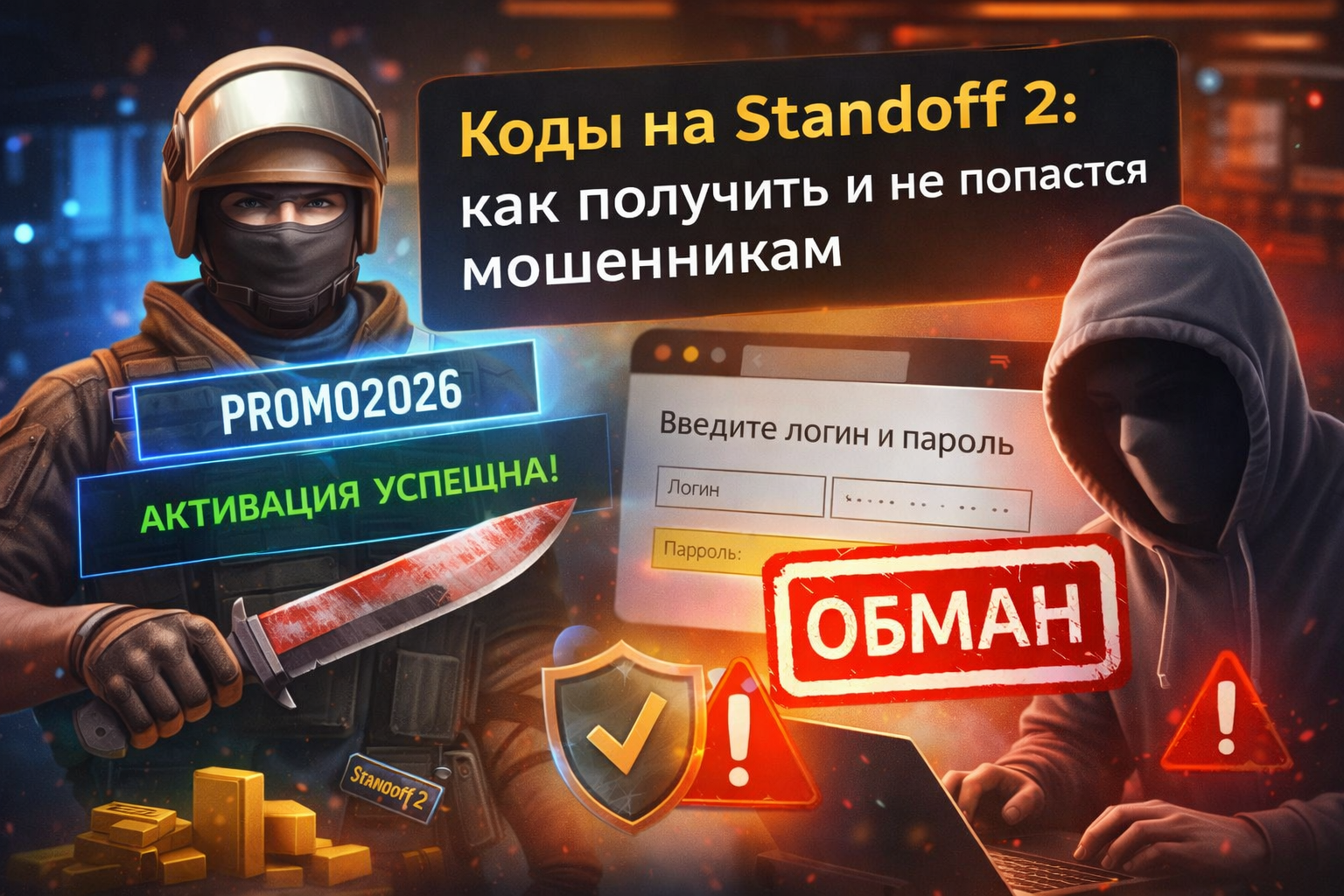 Коды на Стандофф 2 2026: Найти и Активировать Промокоды